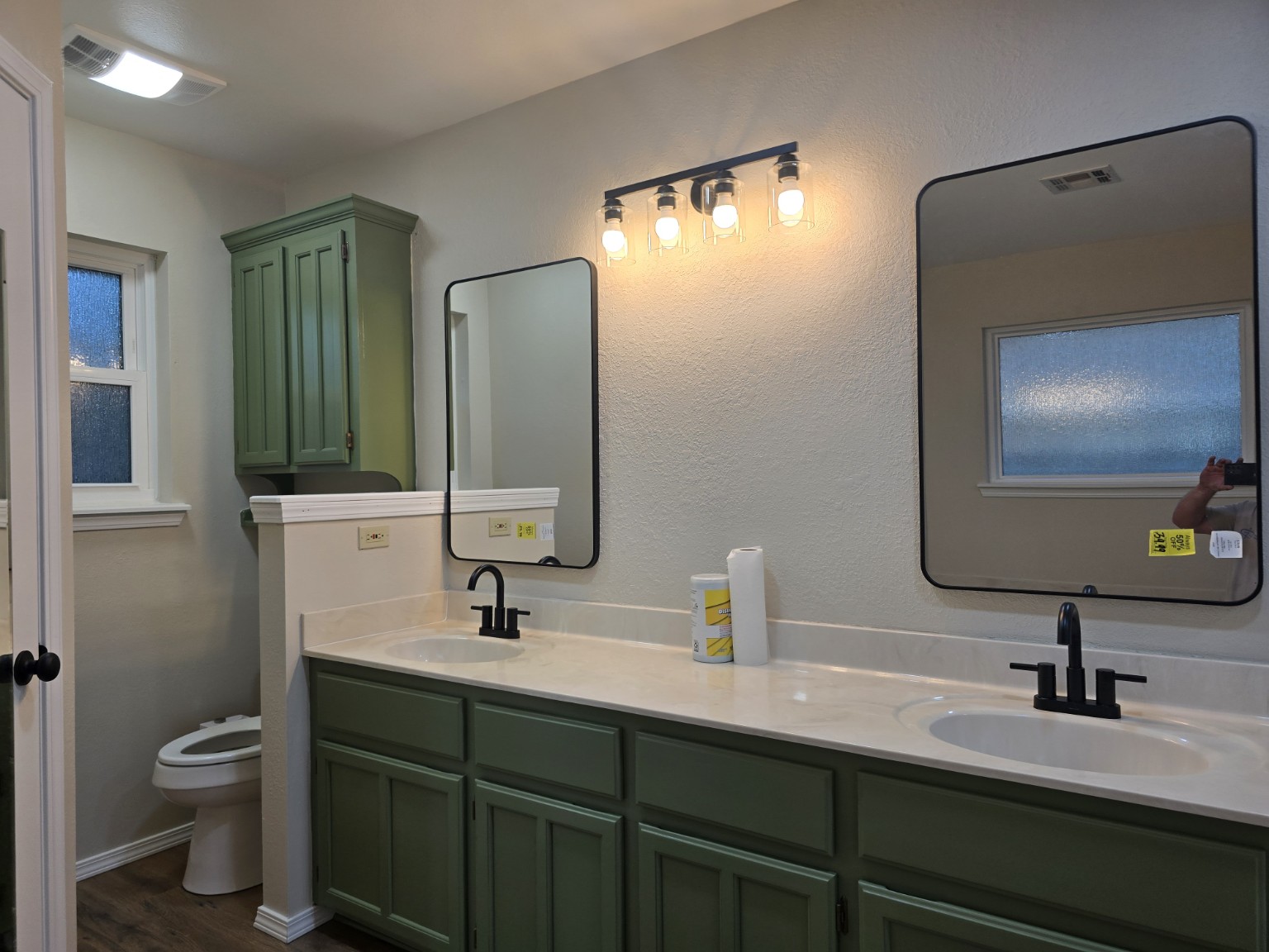 Bathroom vanity remodel