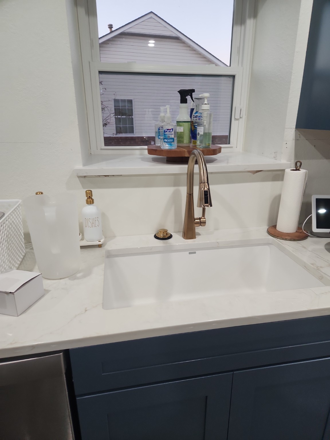 Kitchen sink and countertop remodel